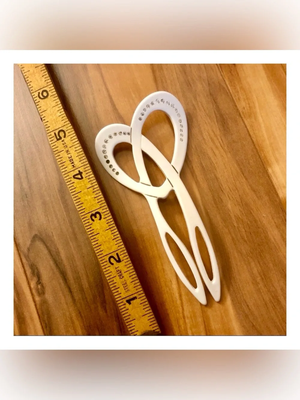 Vintage XL Carita Paris Designer Hair Pick, Unworn